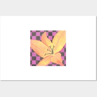 Lily Flower Posters and Art